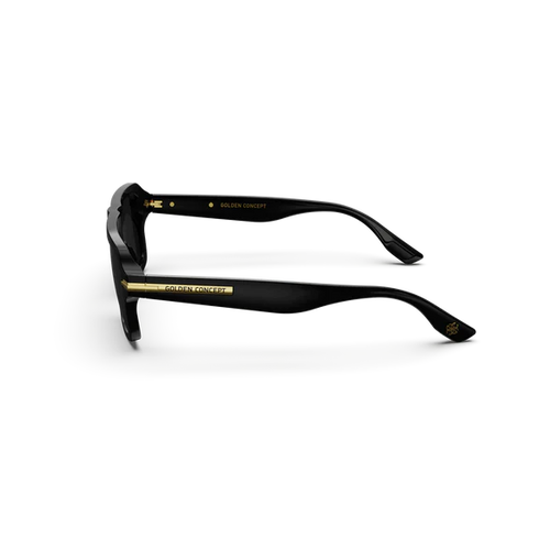 Sunglasses - Dude - Black / Gold