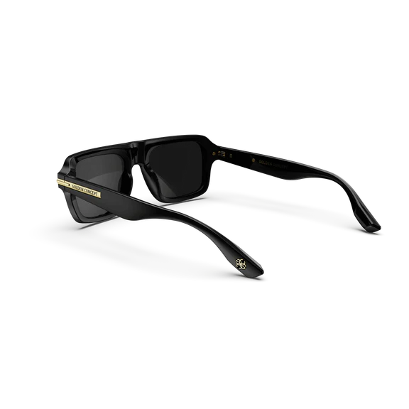 Sunglasses - Dude - Black / Gold