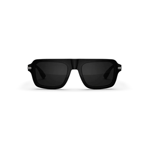 Sunglasses - Dude - Black / Silver