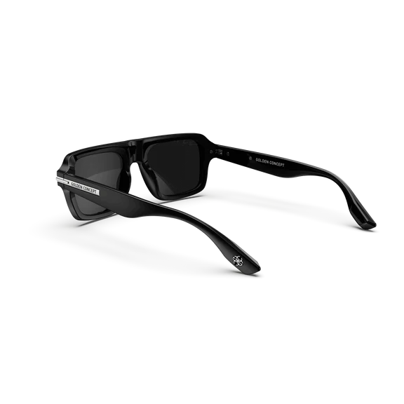 Sunglasses - Dude - Black / Silver