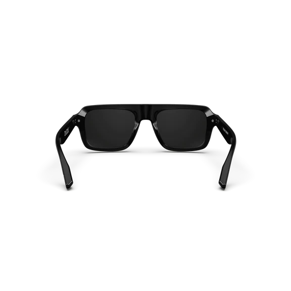 Sunglasses - Dude - Black / Silver