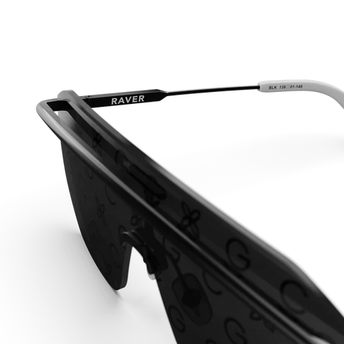 Sunglasses - Raver - Black / Black