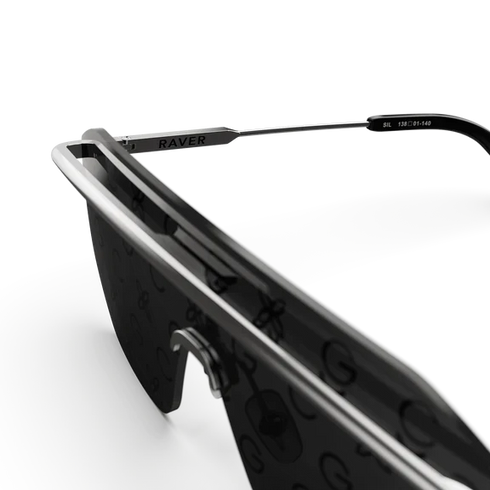 Sunglasses - Raver - Black / Silver