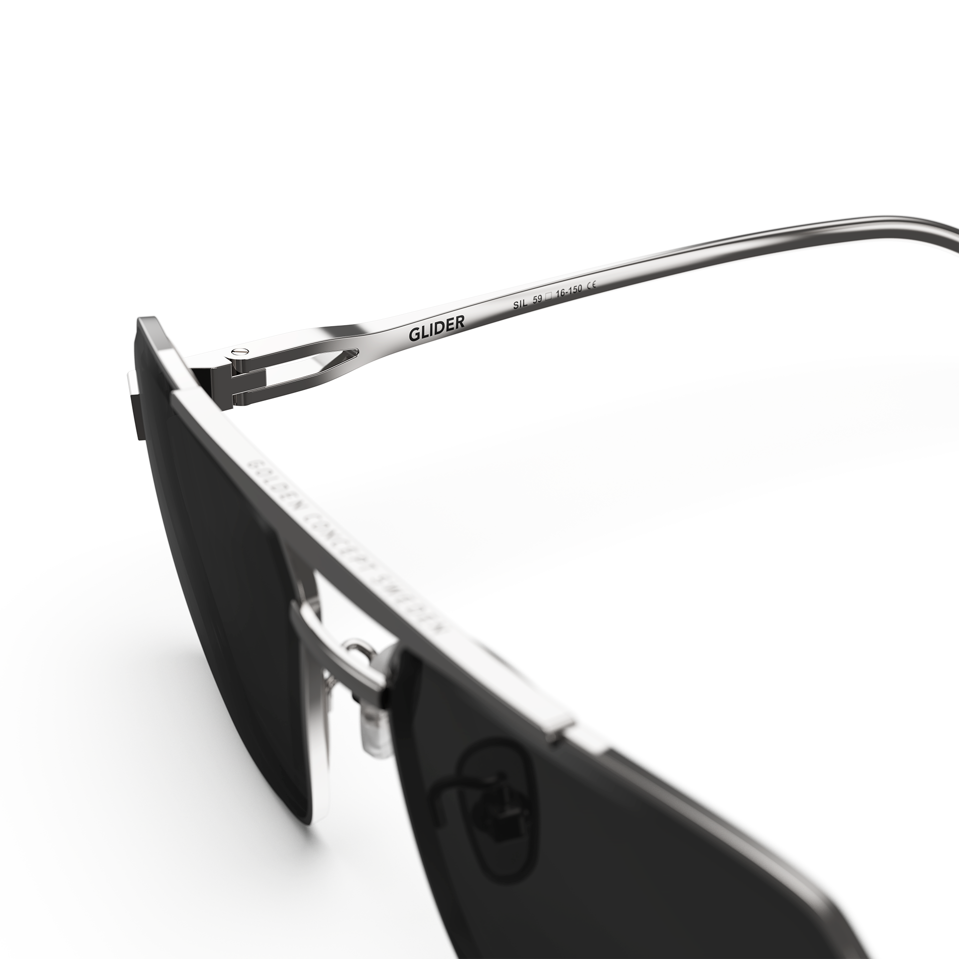 Sunglasses - Glider Silver