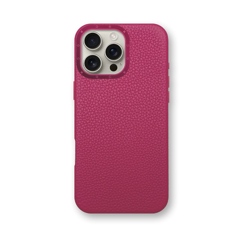 iPhone Case 16 / Full-Grain Leather - Orchidea