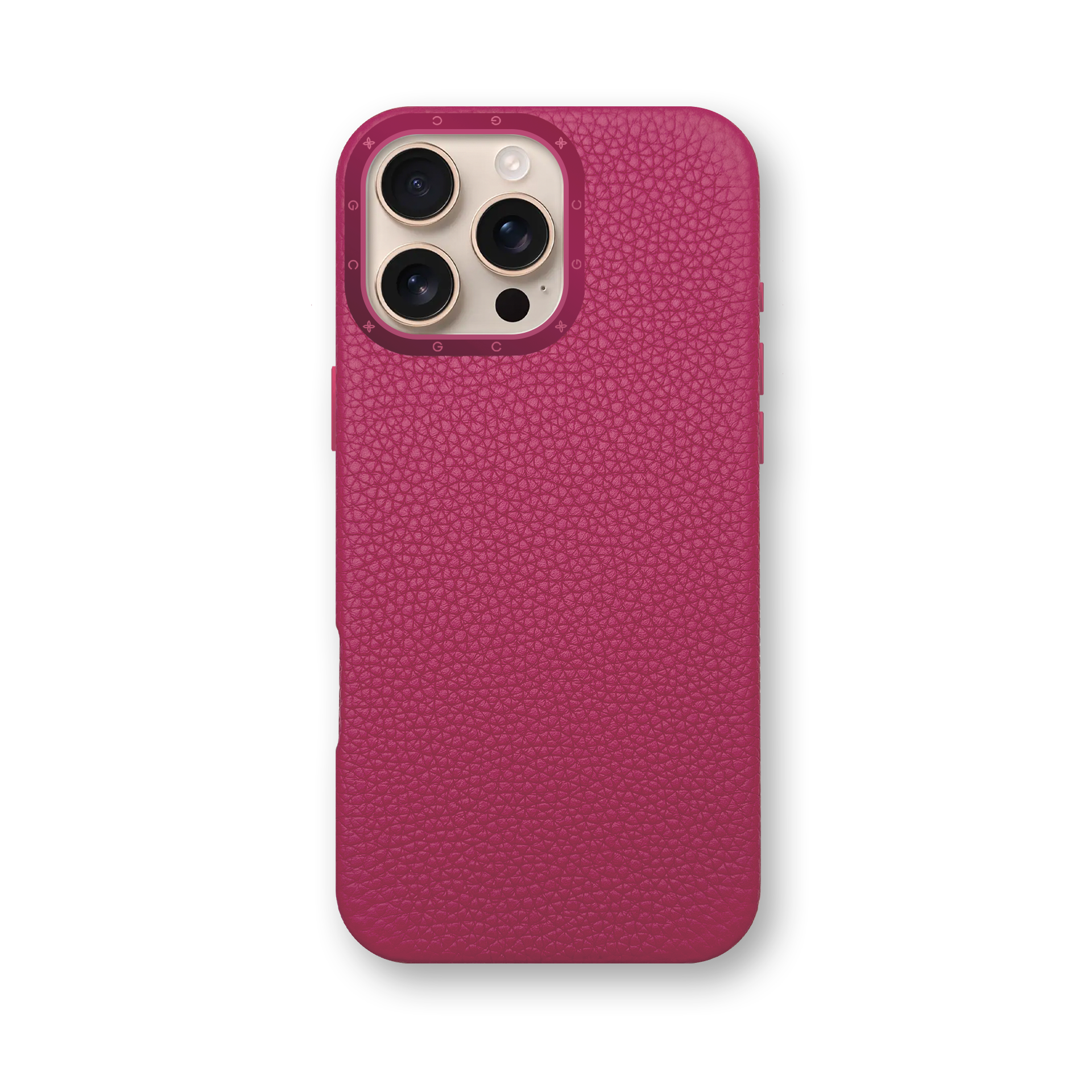 iPhone Case 16 / Full-Grain Leather - Orchidea