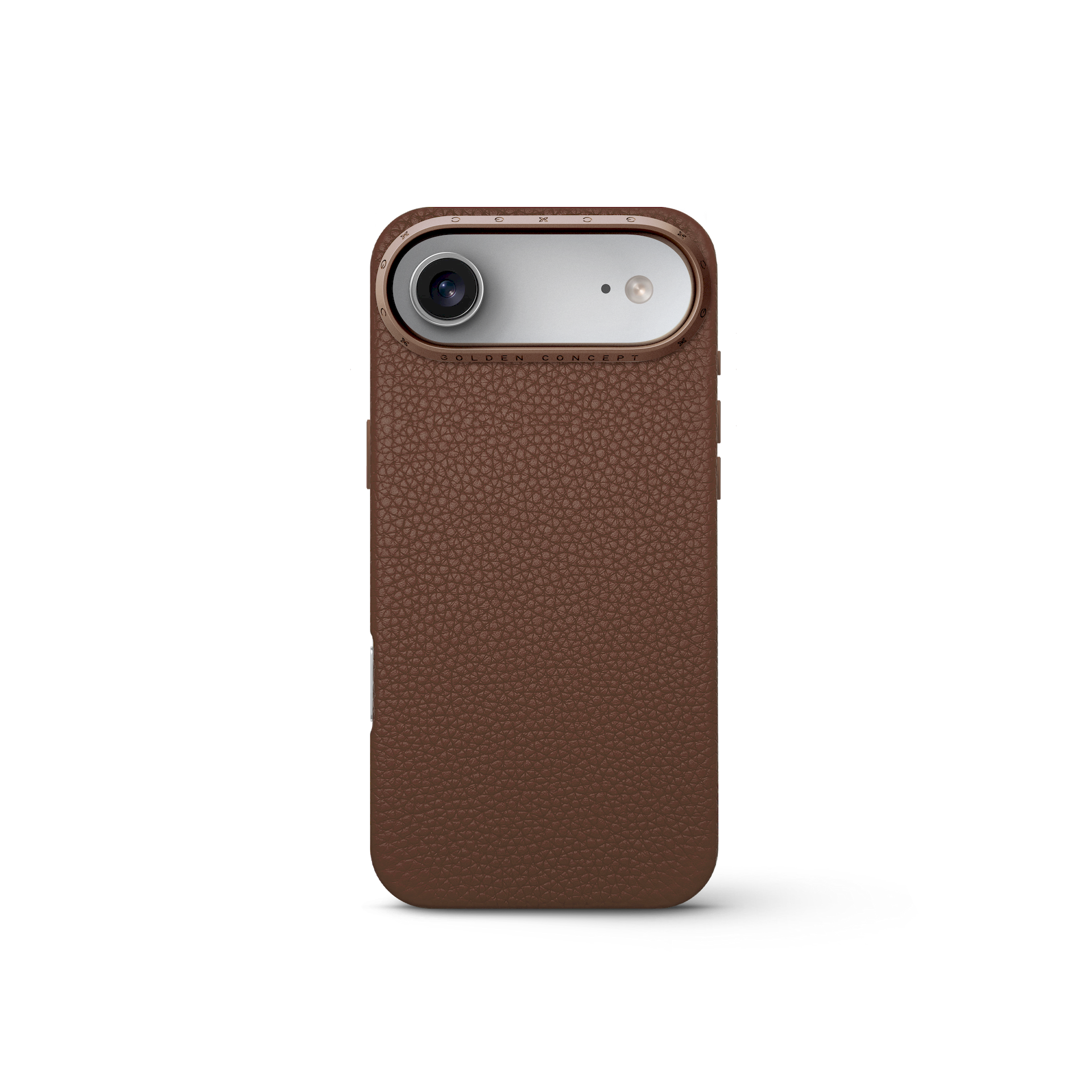 iPhone Case 17 - Full-Grain Leather - Chestnut