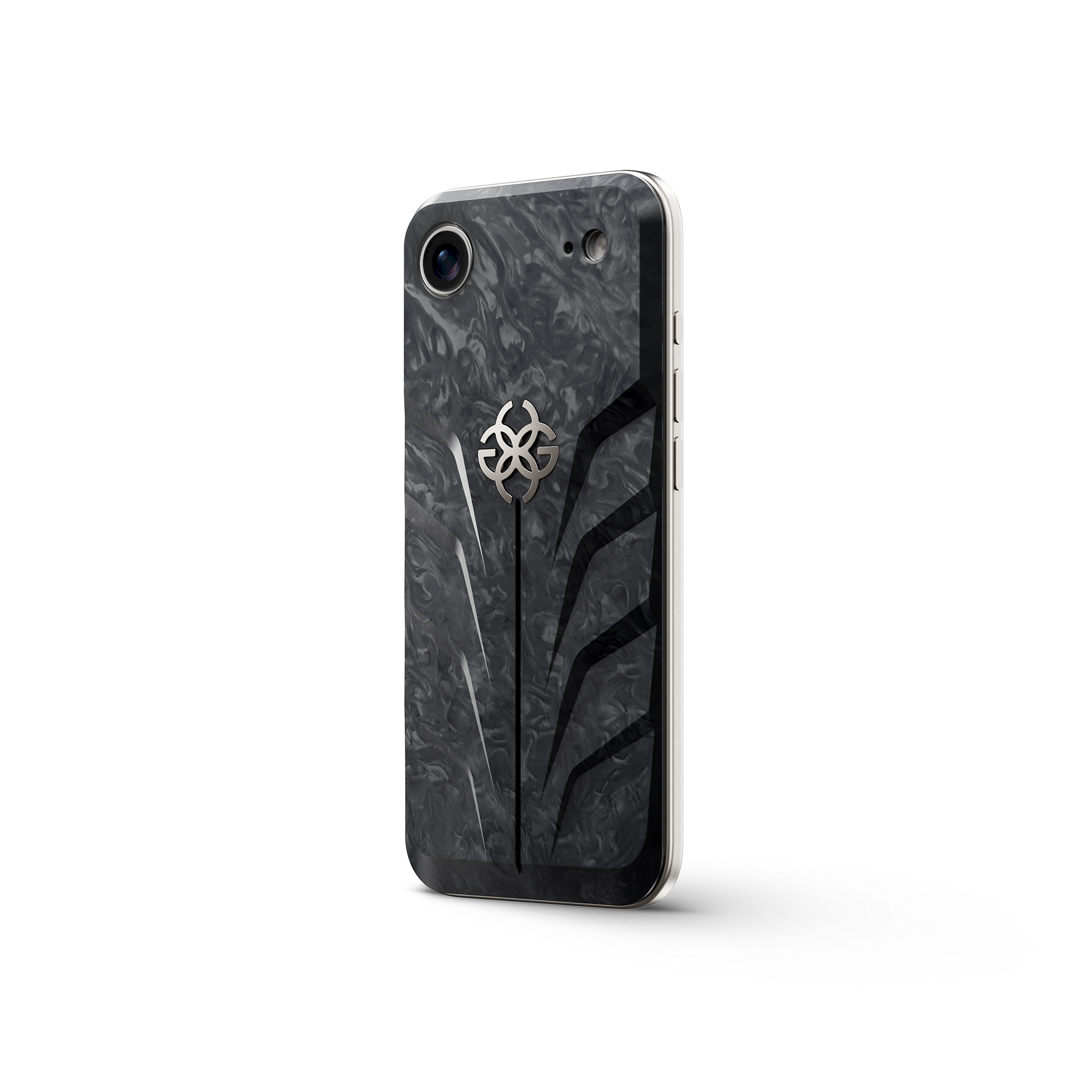 iPhone Case / RSC17 - Magnetic Shield Carbon - Titanium Grey