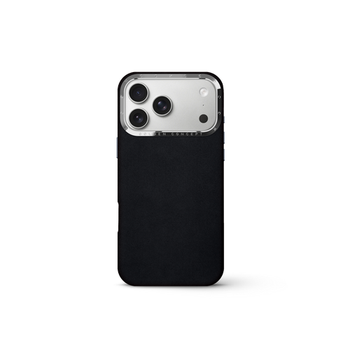 iPhone Case 17 - Alcantara - Black