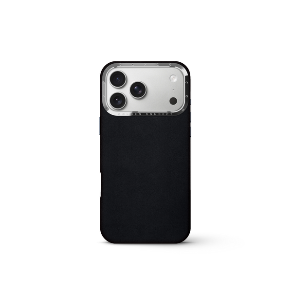 iPhone Case 17 - Alcantara - Black