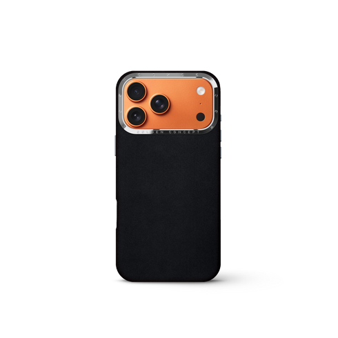 iPhone Case 17 - Alcantara - Black