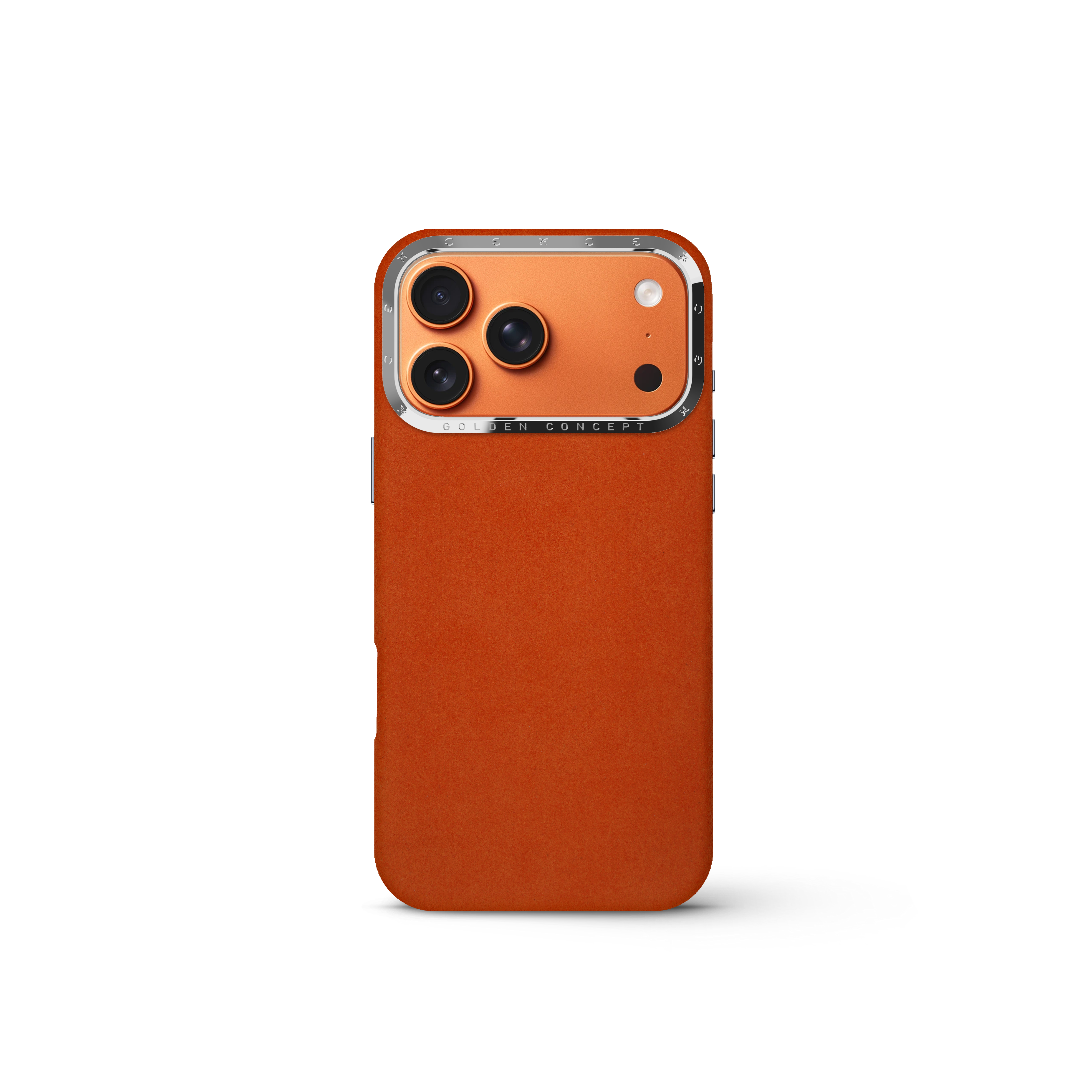 iPhone Case 17 - Alcantara - Orange