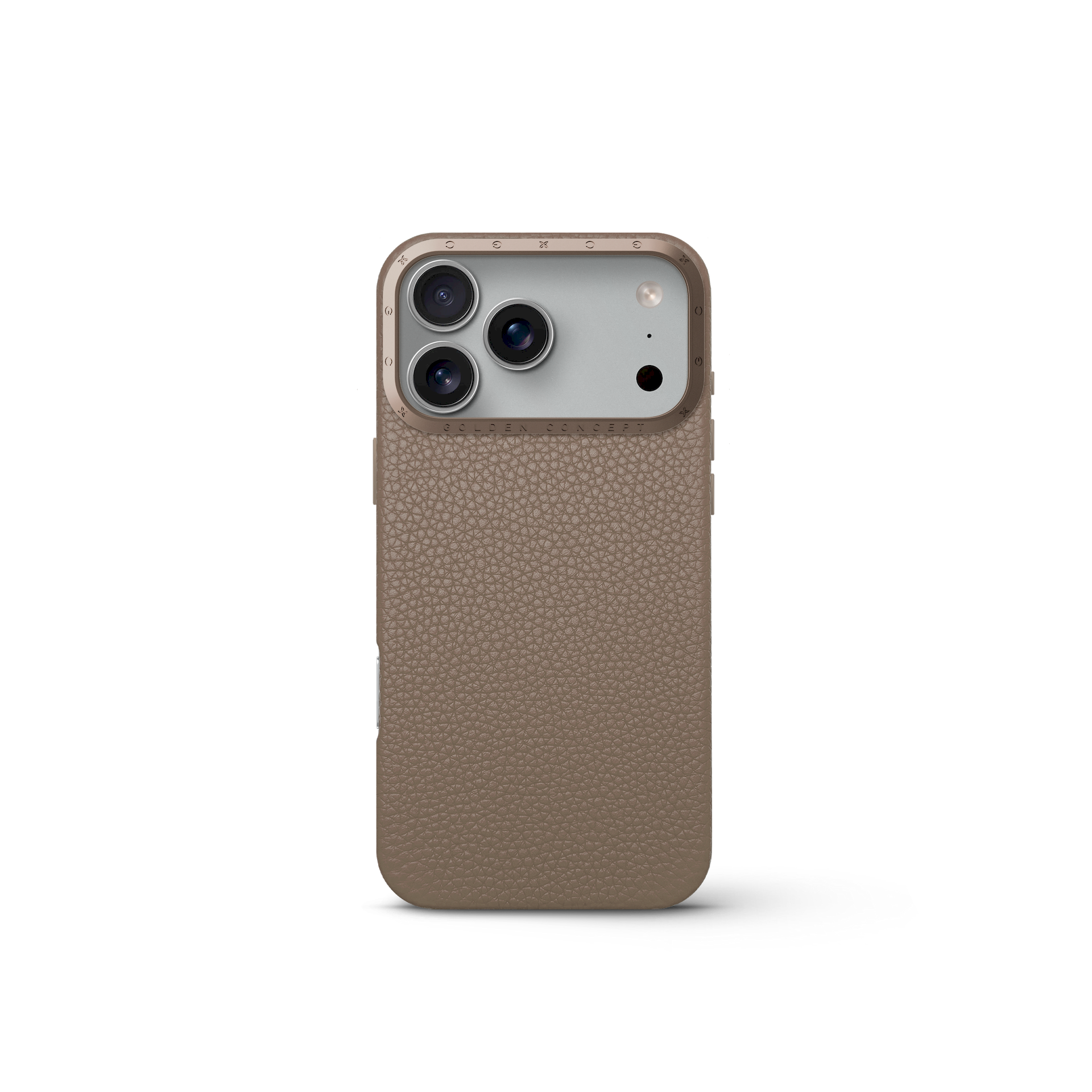 iPhone Case 17 - Full-Grain Leather - Sand