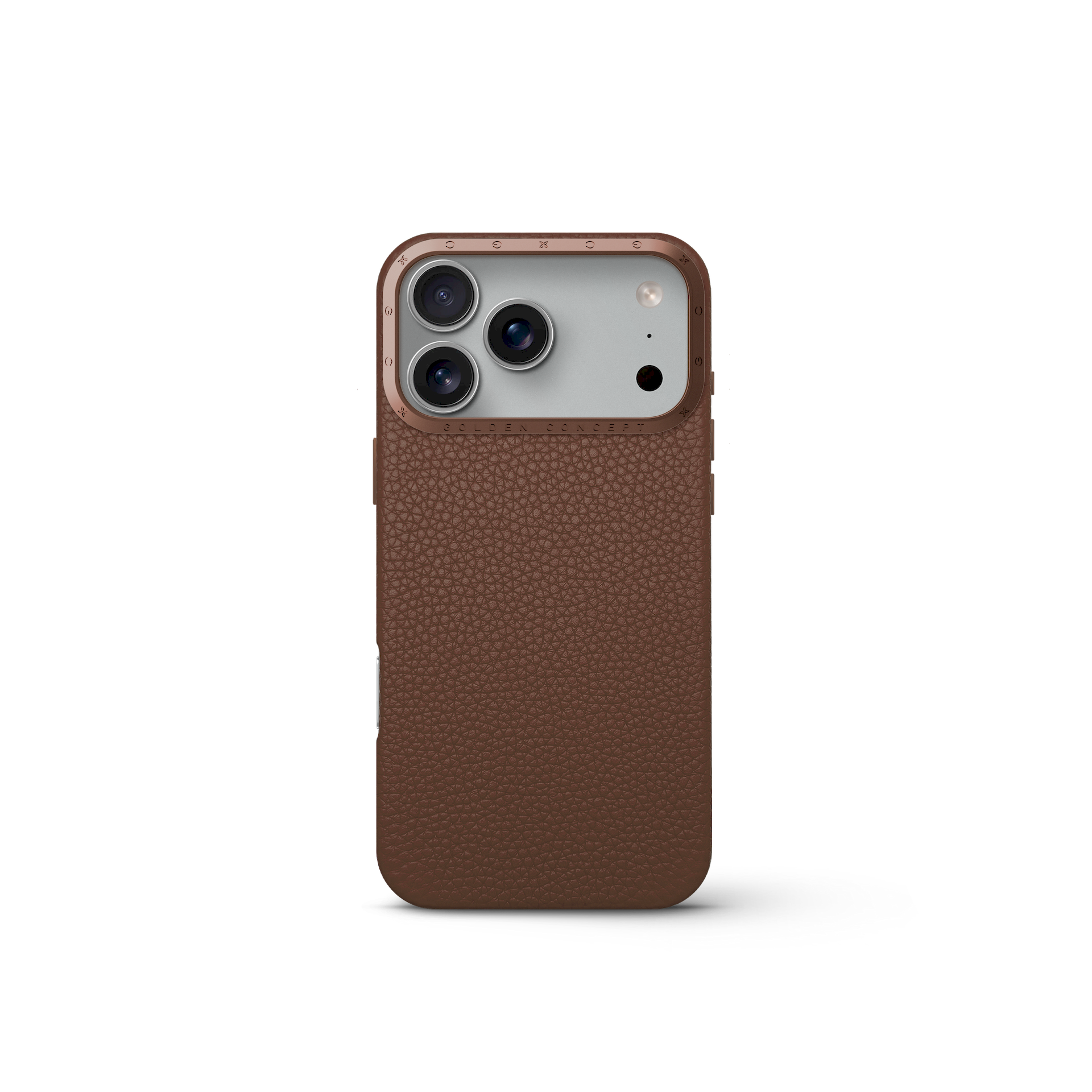 iPhone Case 17 - Full-Grain Leather - Chestnut