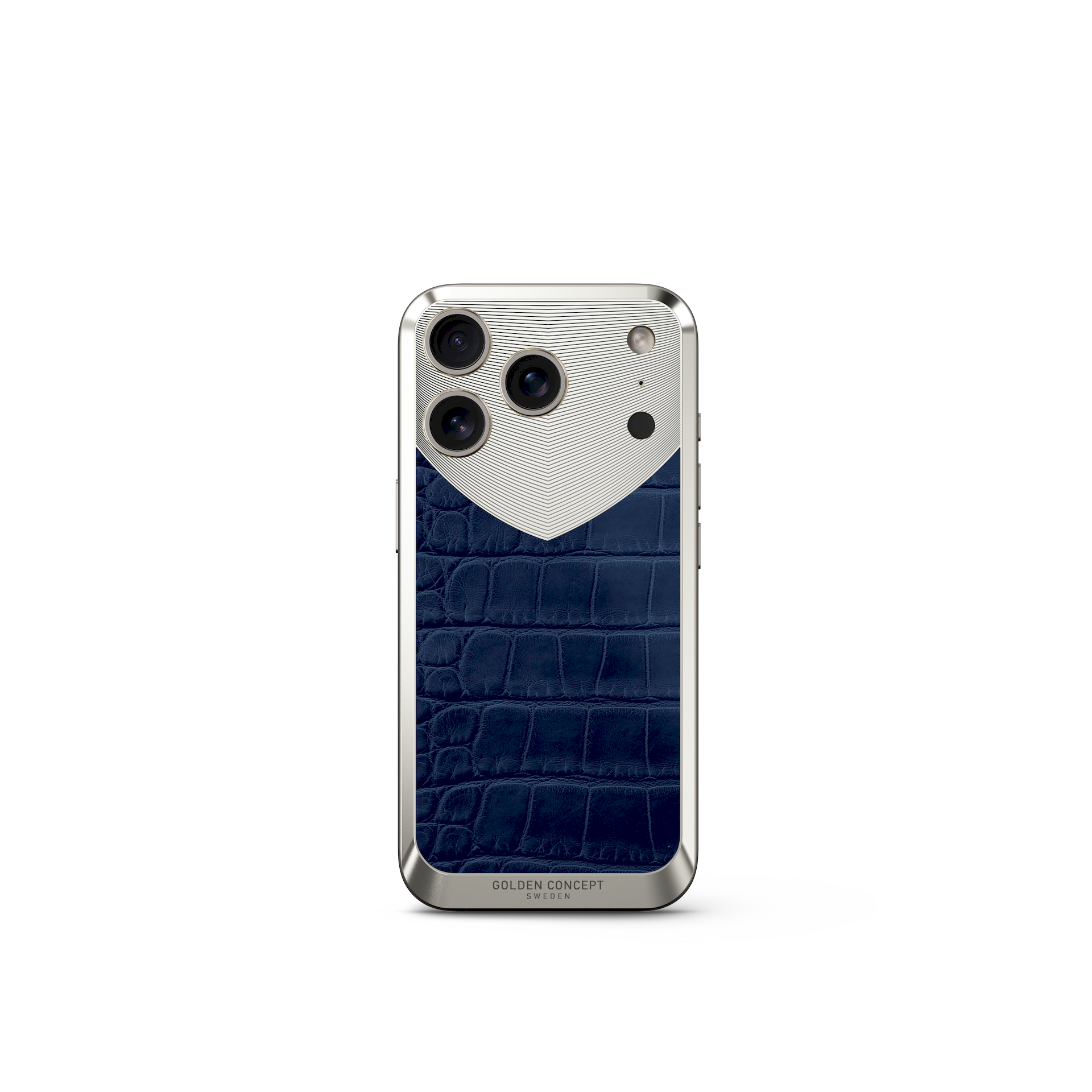iPhone Case / RST17 - Magnetic Shield Alligator Edition - Matte Blue