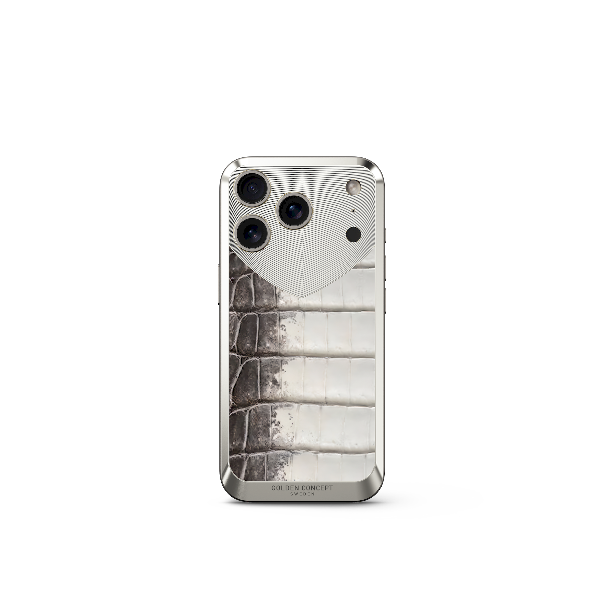 iPhone Case / RST17 - Magnetic Shield Crocodile Edition - Himalaya