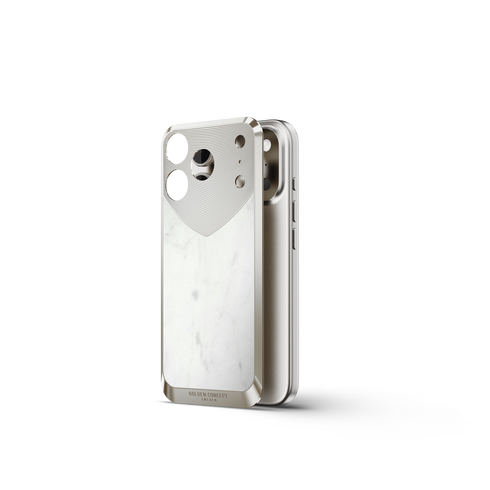 iPhone Case / RST17 - Magnetic Shield Marble Edition - Bianca Carrara