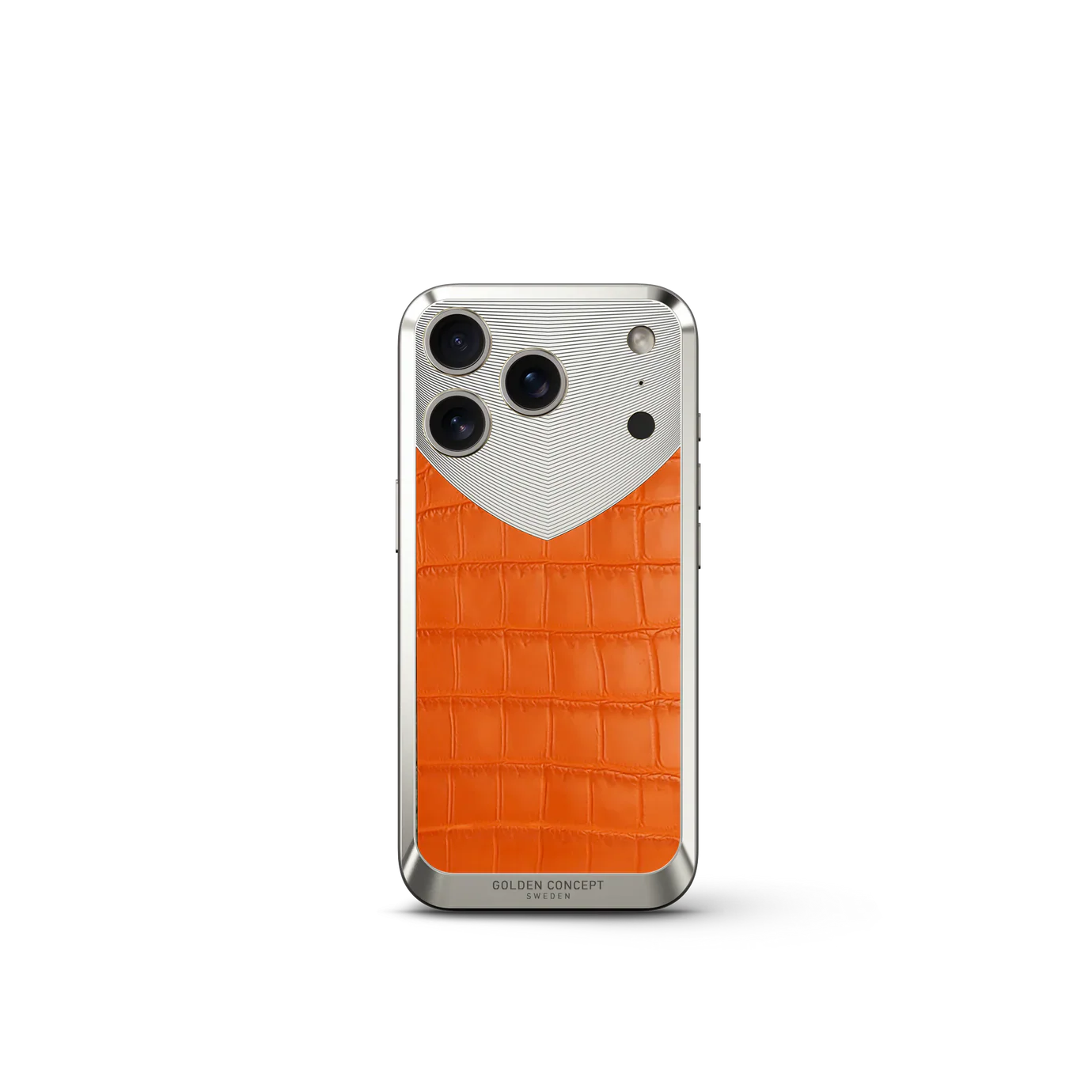 iPhone Case / RST17 - Magnetic Shield Alligator Edition - Matte Orange