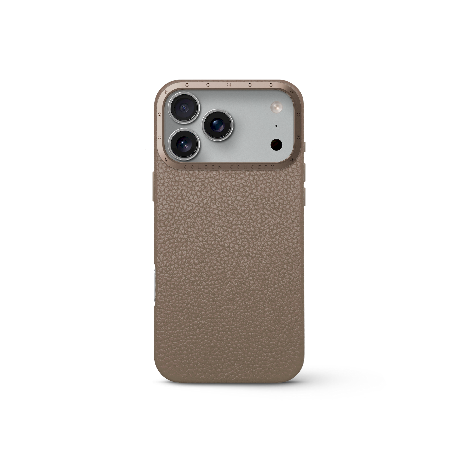 iPhone Case 17 - Full-Grain Leather - Sand