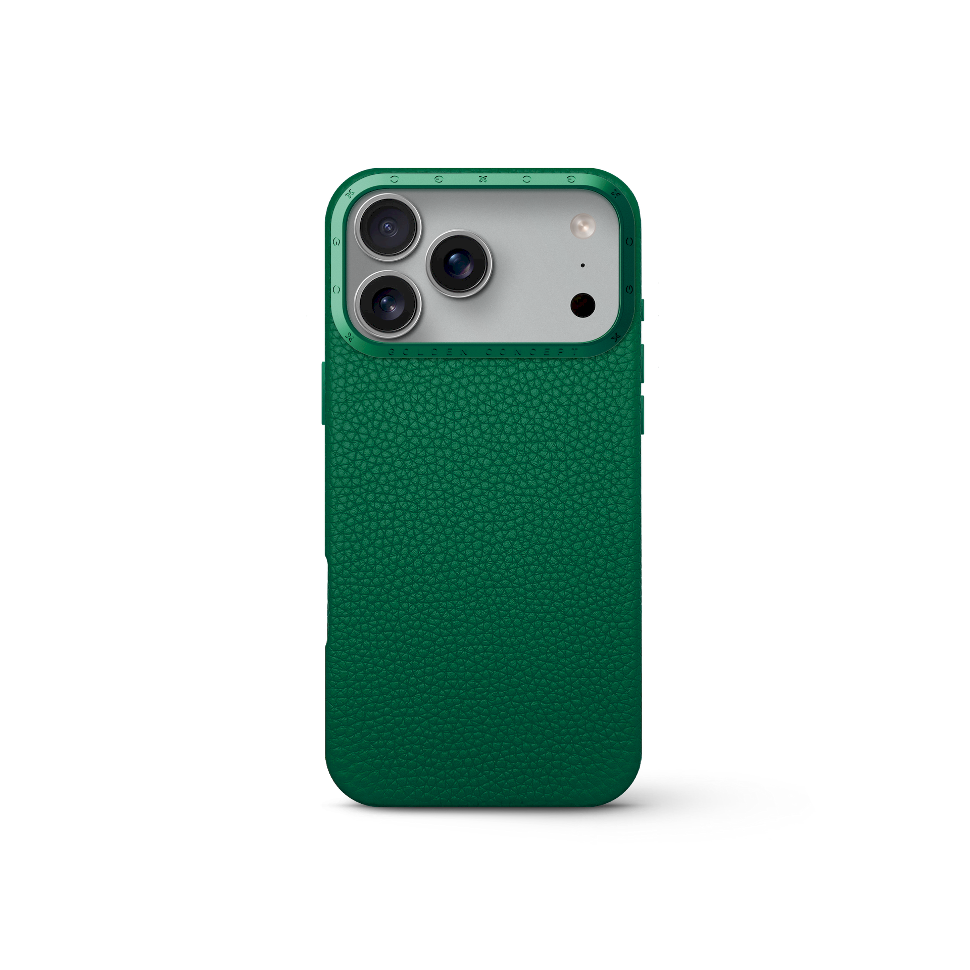 iPhone Case 17 - Full-Grain Leather - Evergreen