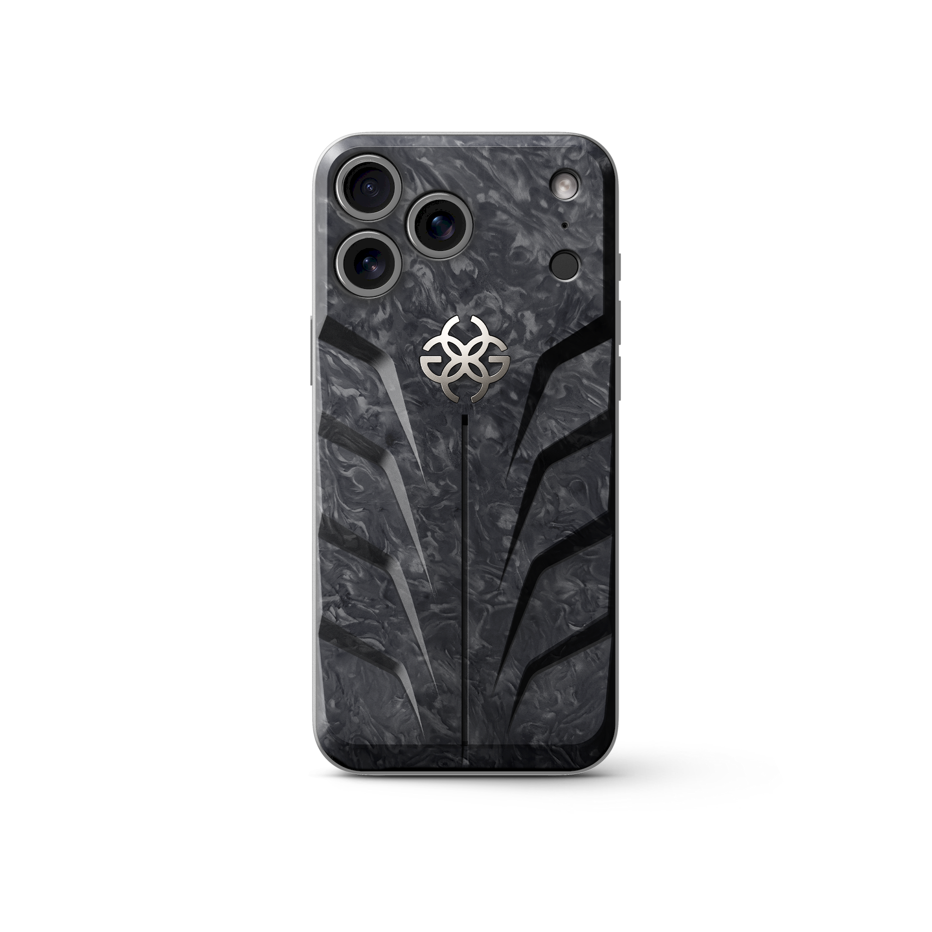iPhone Case / RSC17 - Magnetic Shield Carbon - Titanium Grey