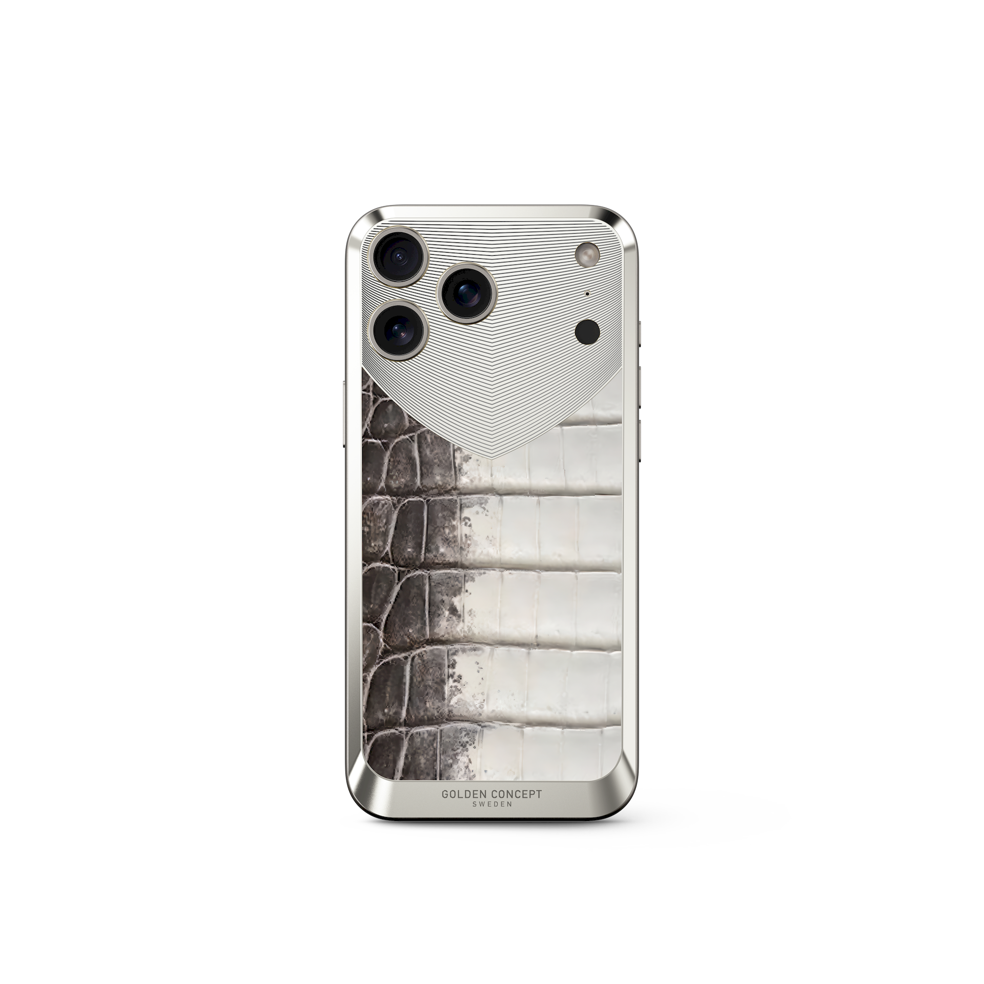 iPhone Case / RST17 - Magnetic Shield Crocodile Edition - Himalaya
