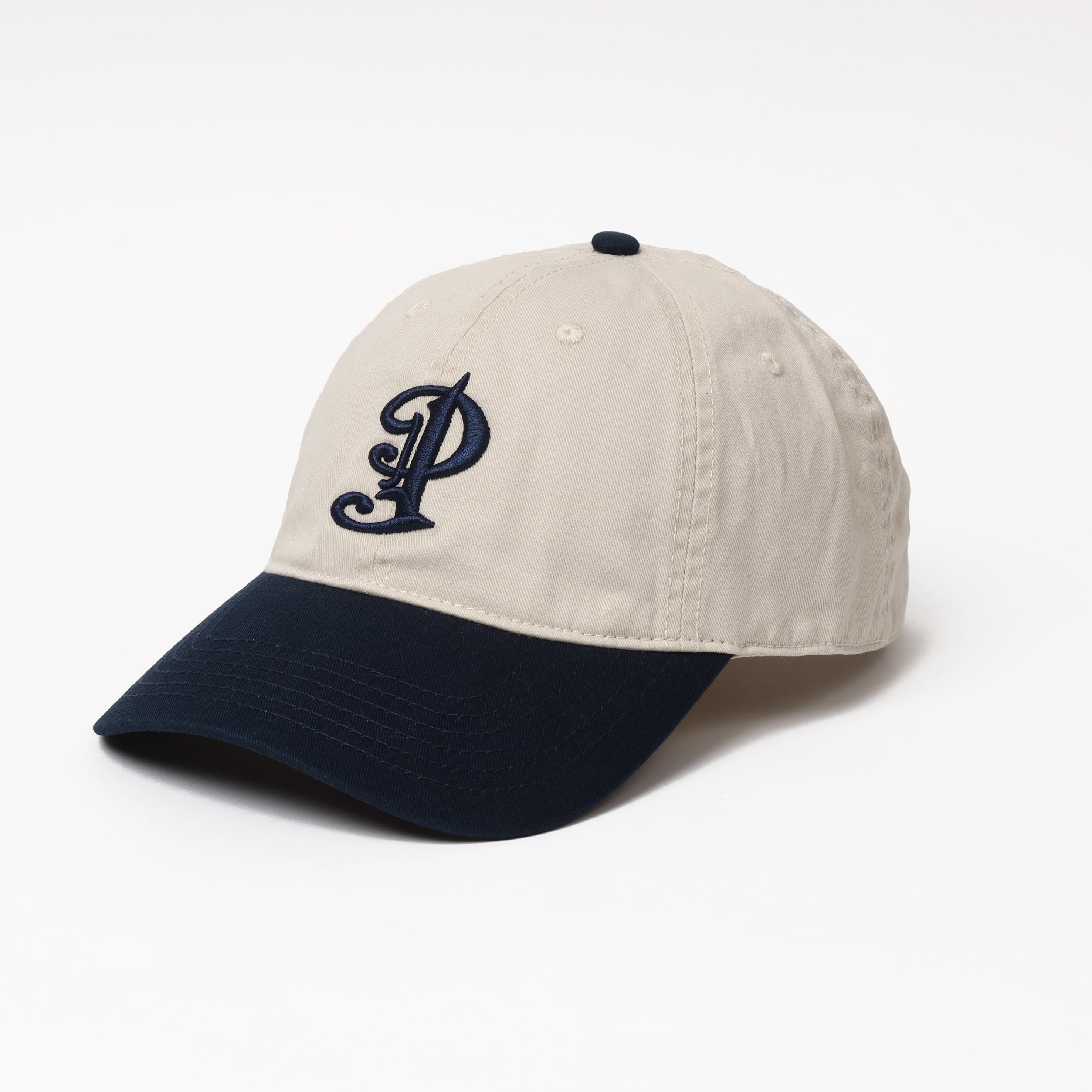 “P” Logo Base Cap - Navy