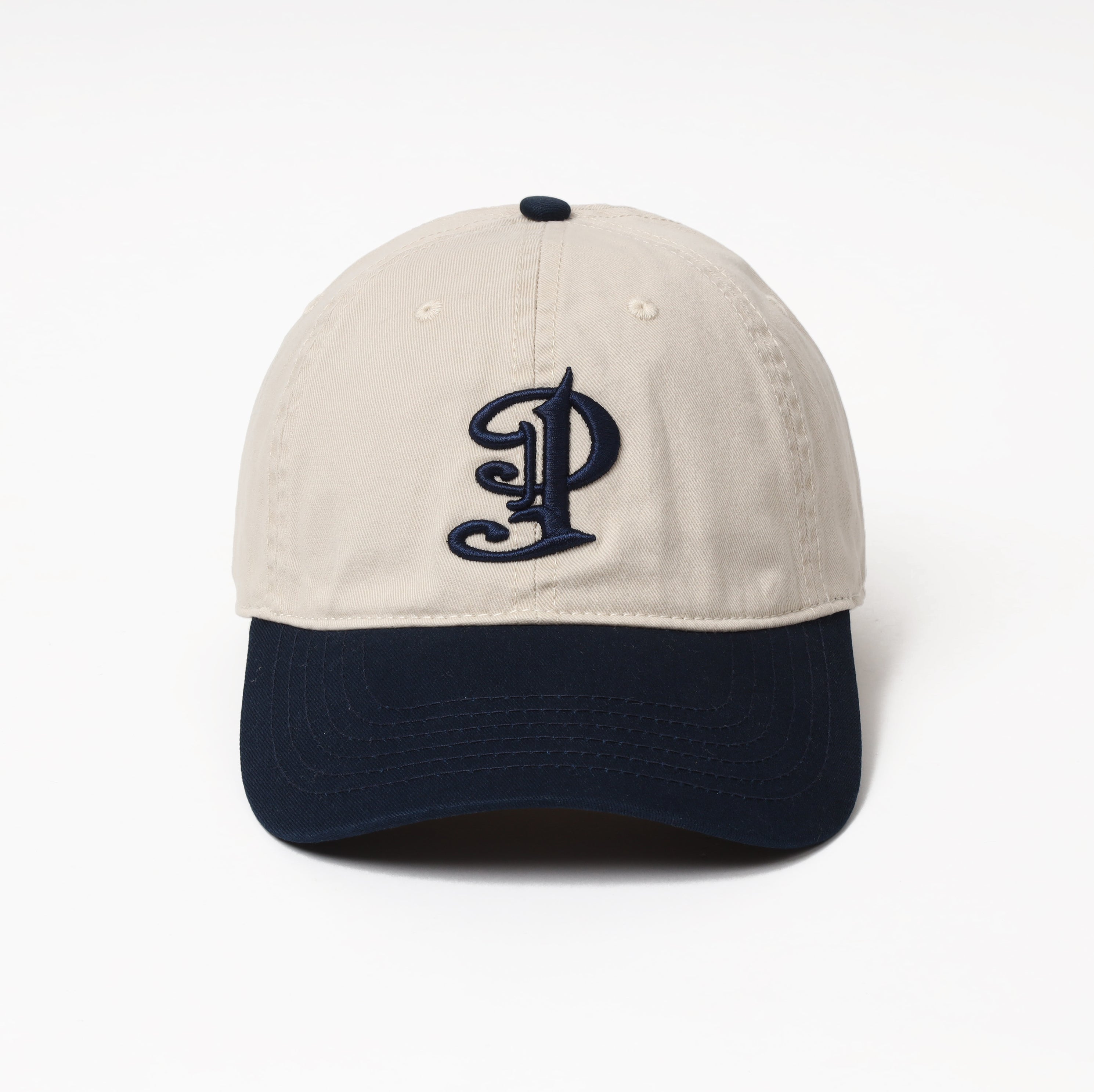 “P” Logo Base Cap - Navy