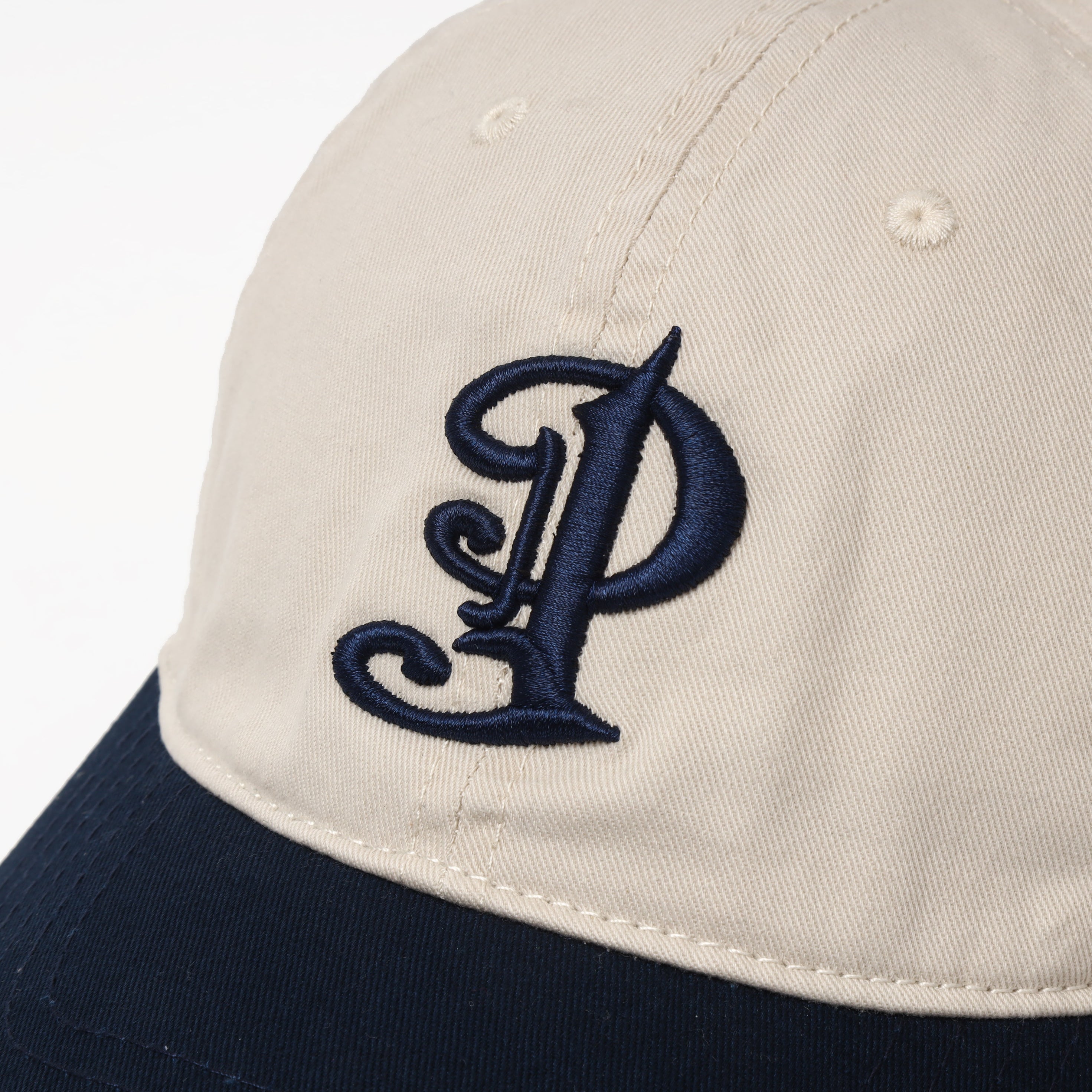 “P” Logo Base Cap - Navy