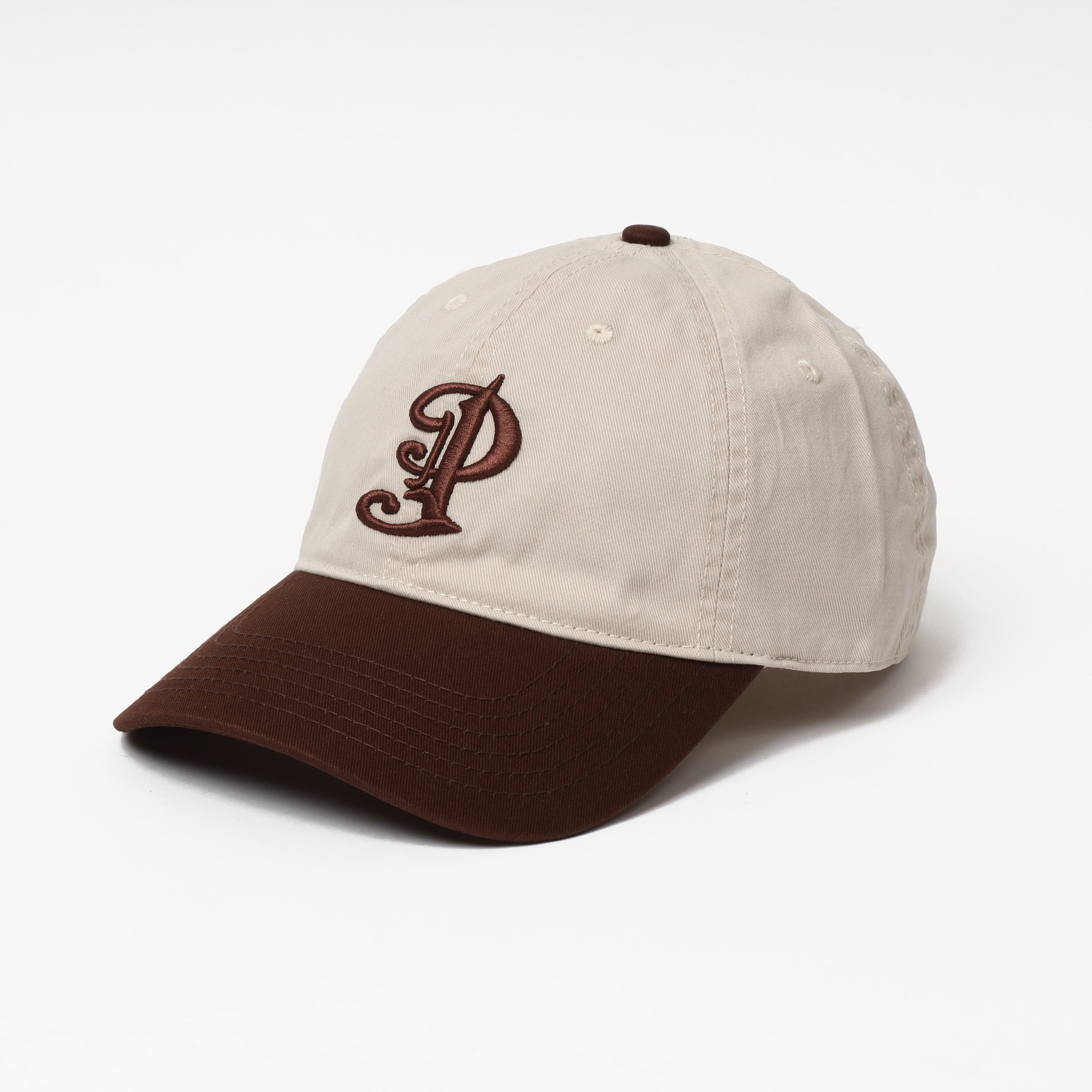 “P” Logo Base Cap - Brown