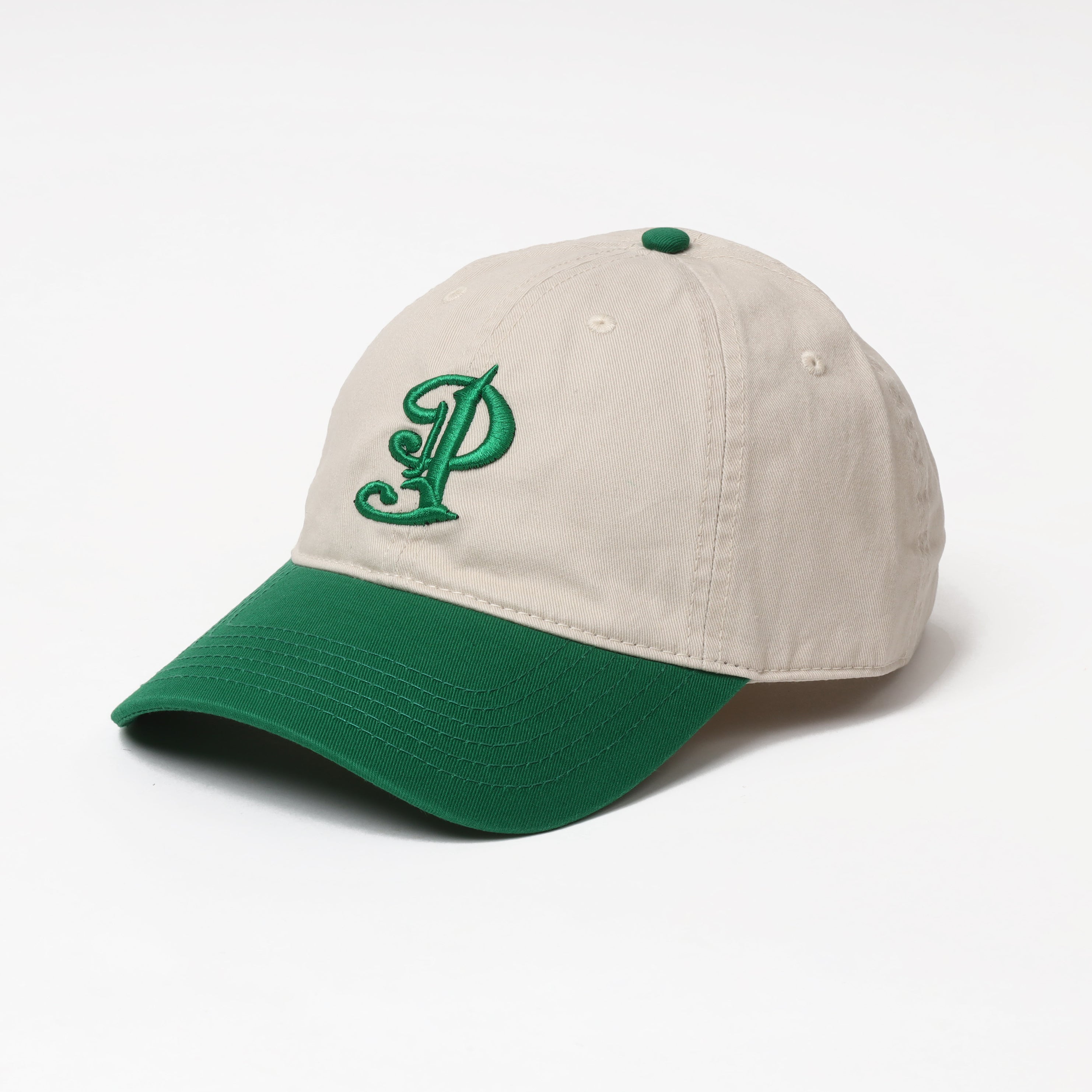 “P” Logo Base Cap - Green