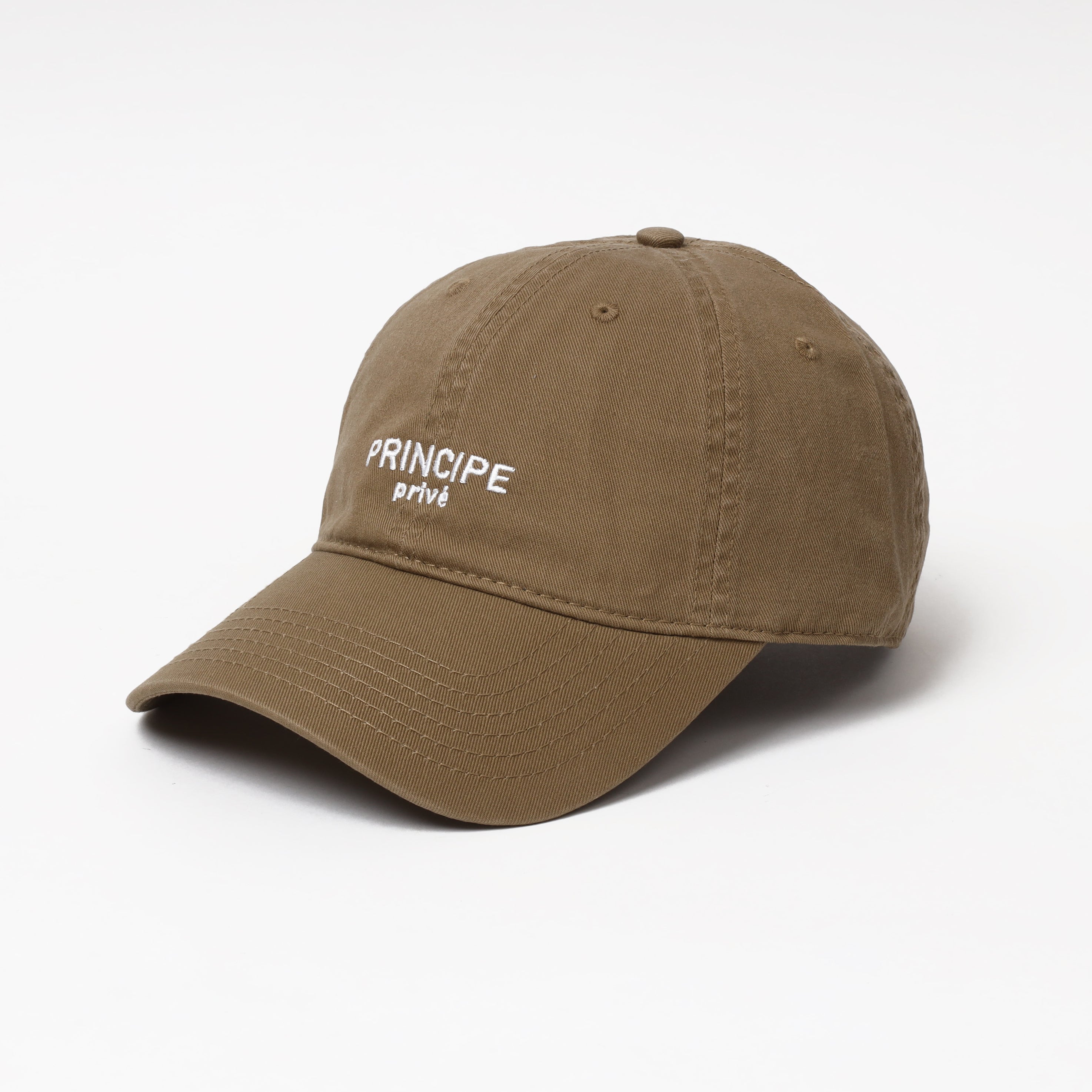 2 Line Logo Base Cap - Khaki