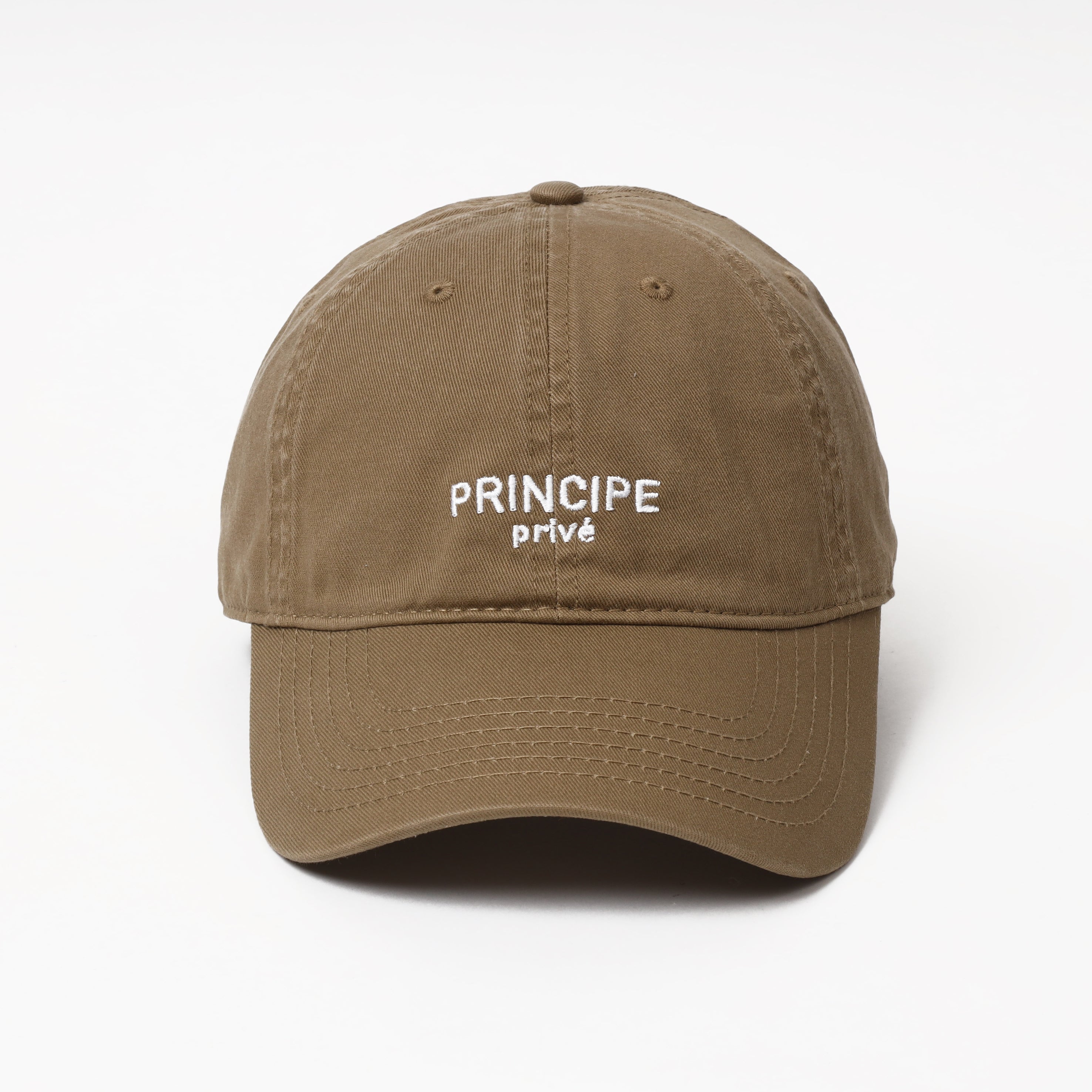 2 Line Logo Base Cap - Khaki