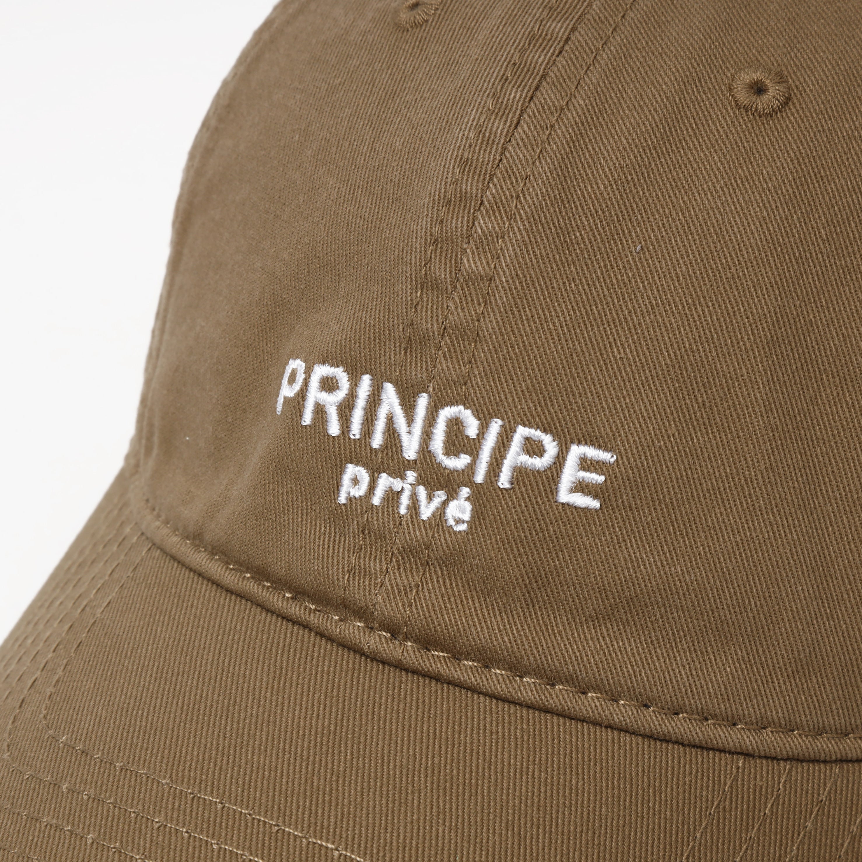 2 Line Logo Base Cap - Khaki