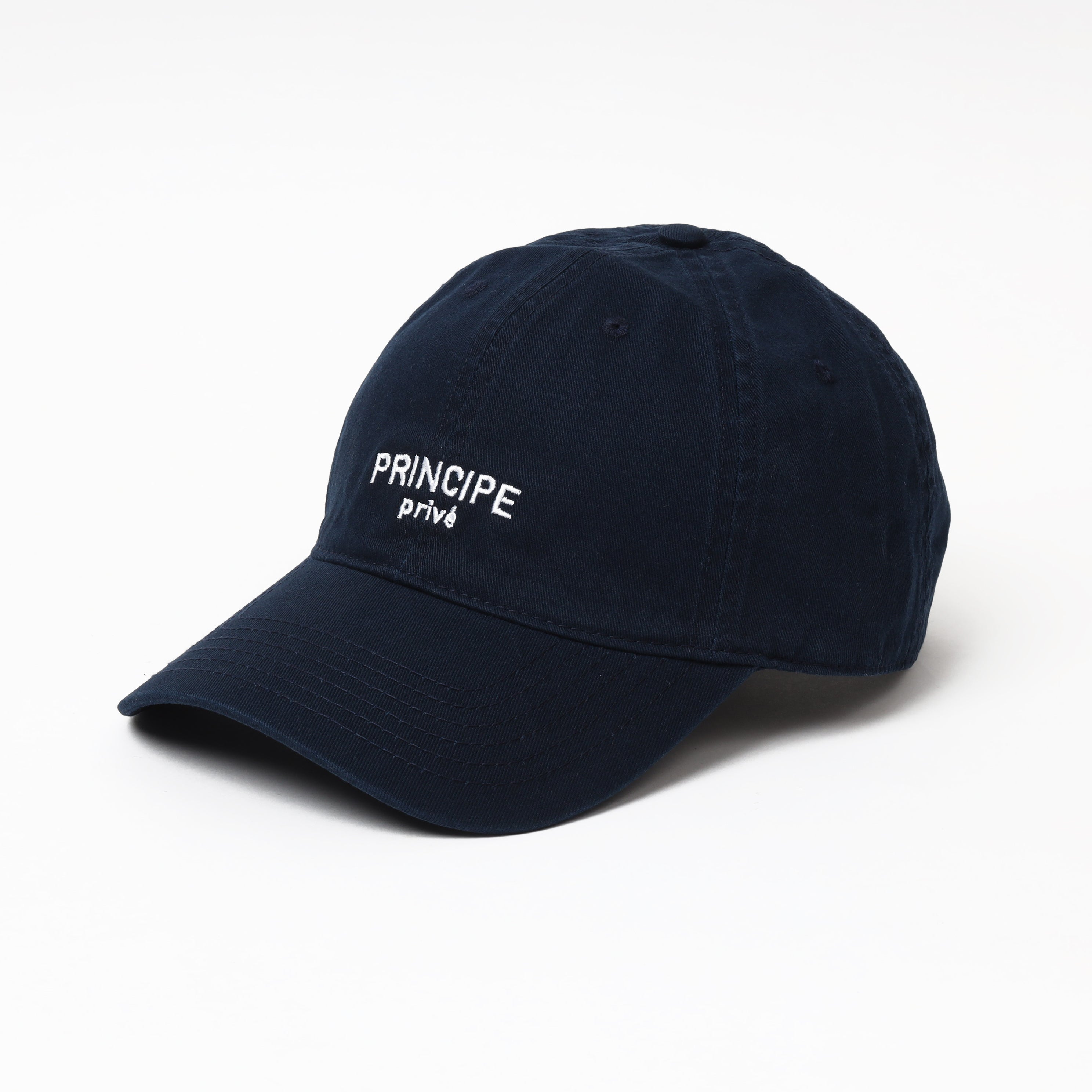 2 Line Logo Base Cap - Navy