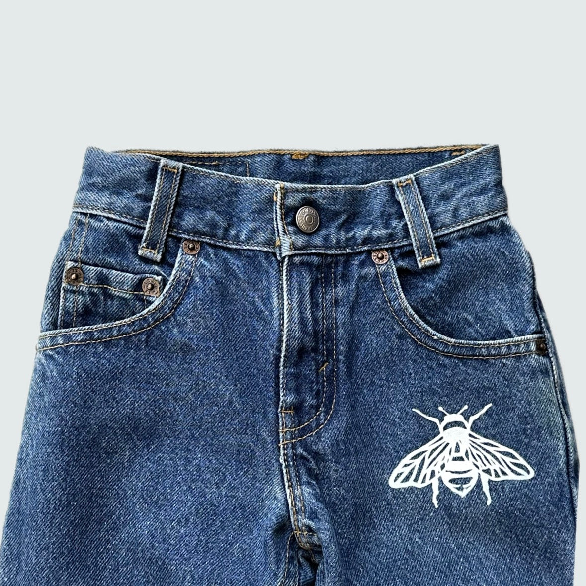 [VINTAGE] LEVI'S Kid's550 ``OCEAN'' (3T)