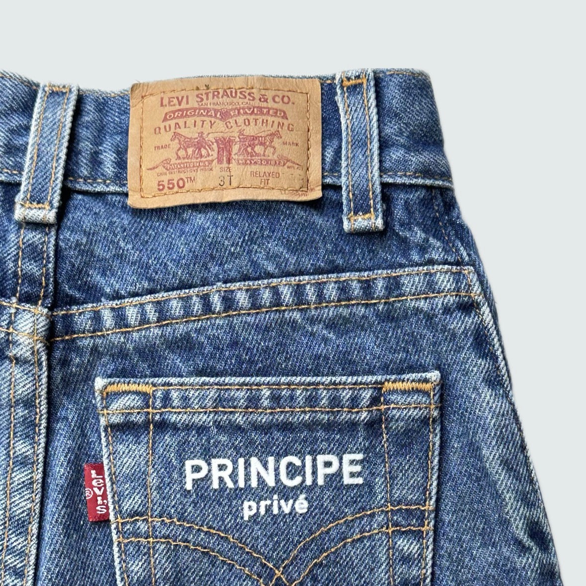 [VINTAGE] LEVI'S Kid's550 ``OCEAN'' (3T)