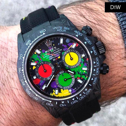 CARBON ROLEX DAYTONA Motley 41 mm