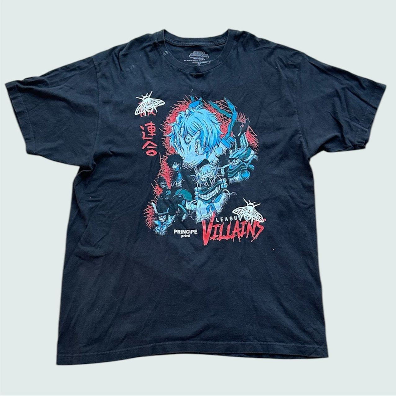 ANIME TEE "LEAGUE U VILLANS"  (XL)