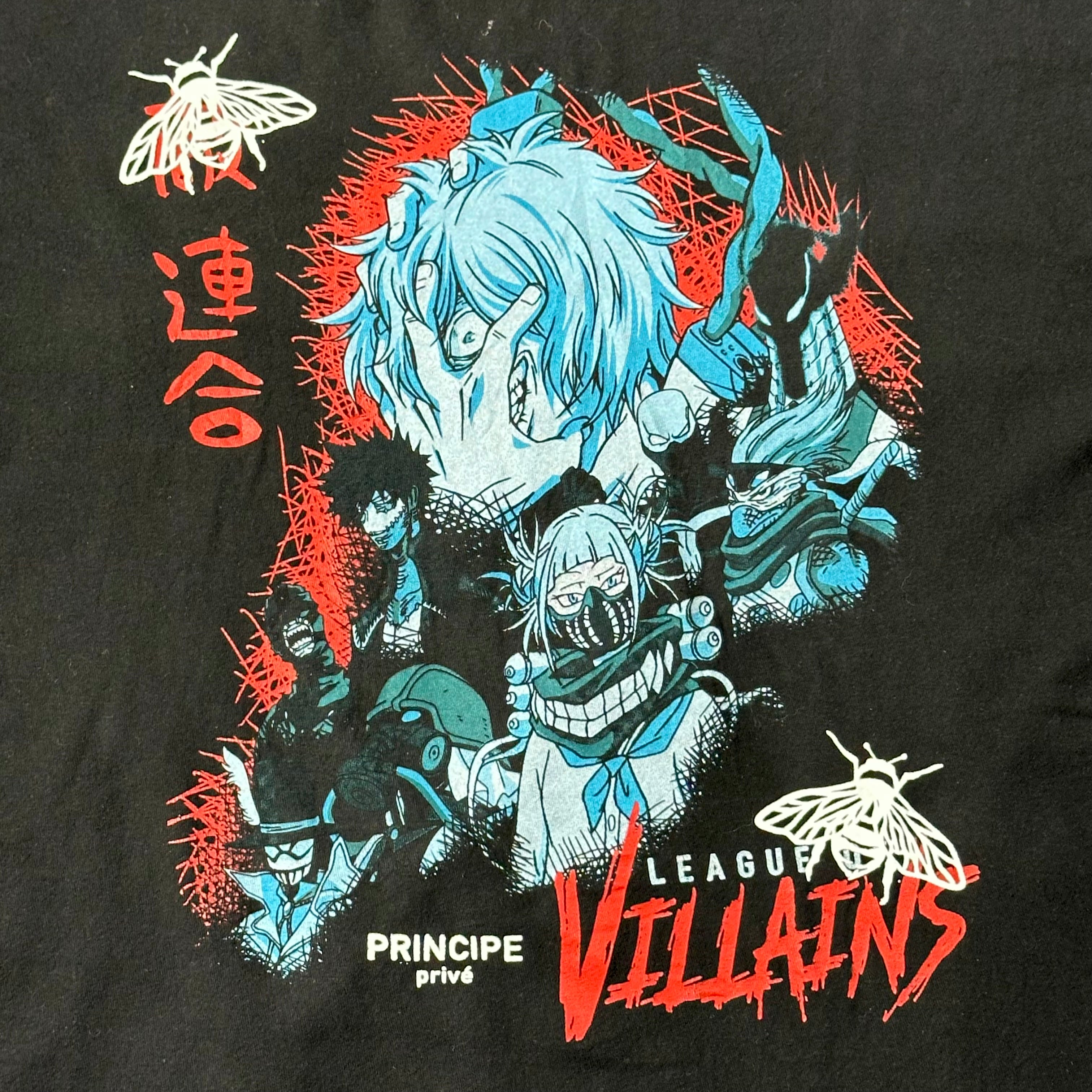 ANIME TEE "LEAGUE U VILLANS"  (XL)