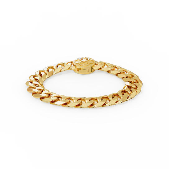 【10月中旬デリバリー】Bracelet - Cuban 13 MM - Gold