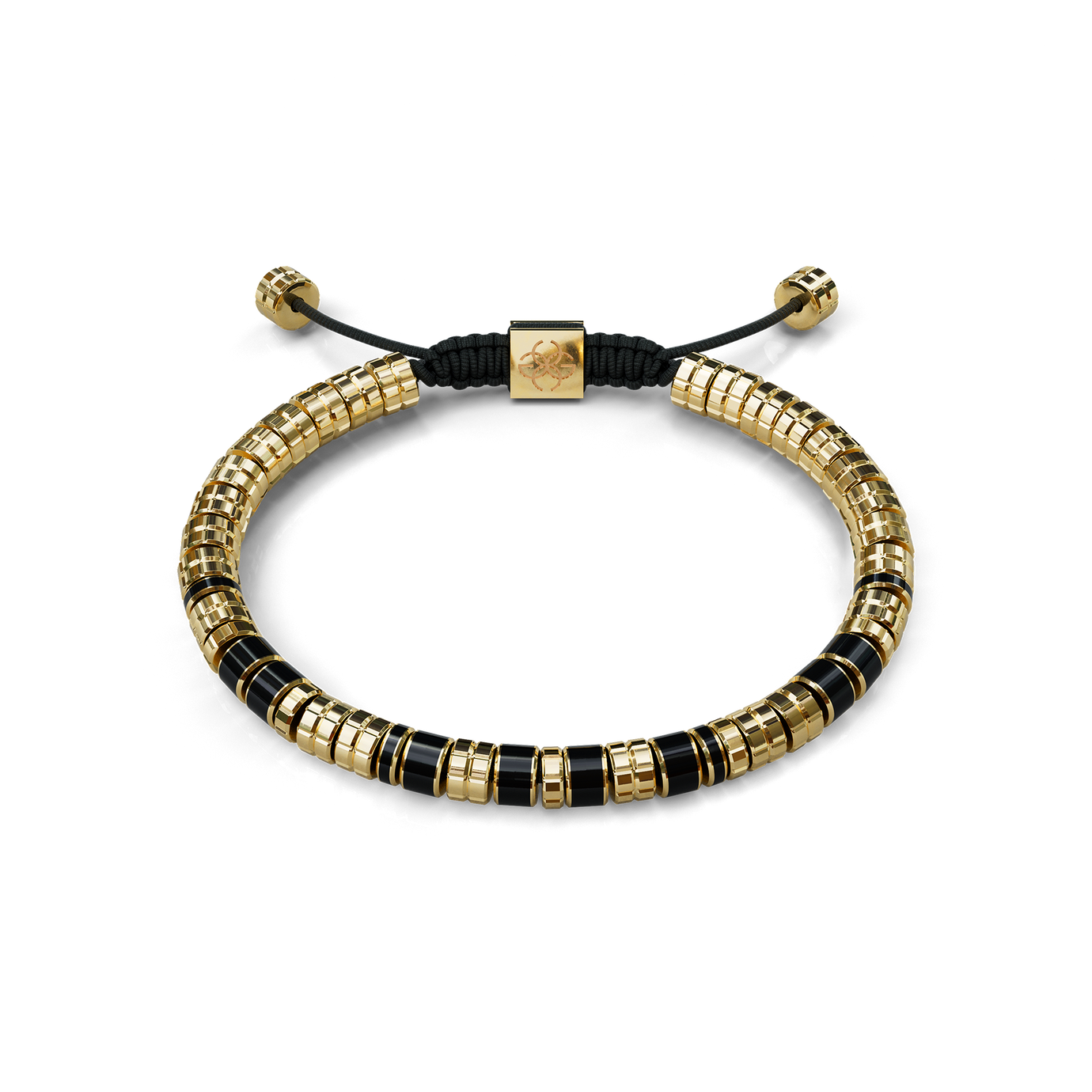 Bracelet - EV - gold - Black