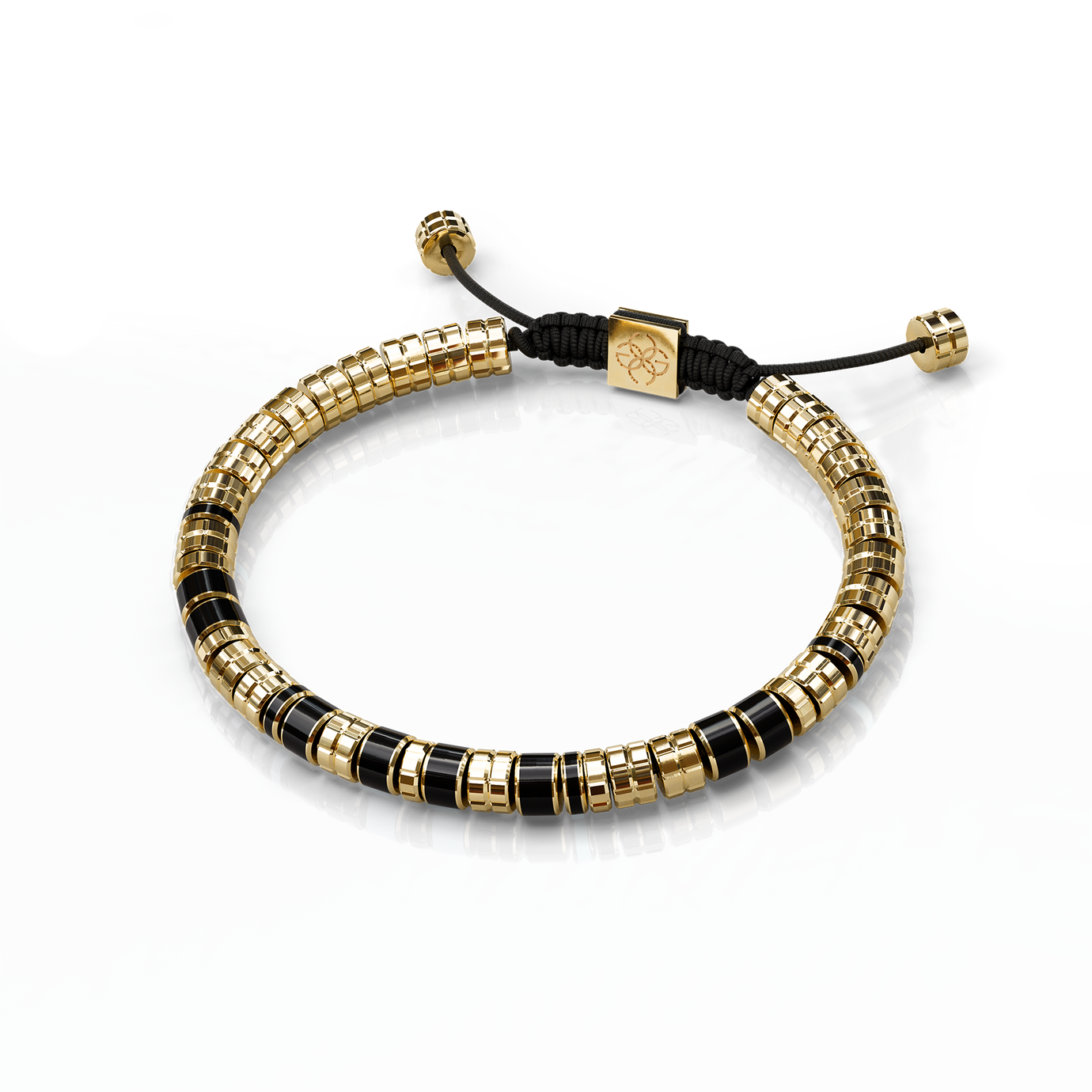 Bracelet - EV - gold - Black