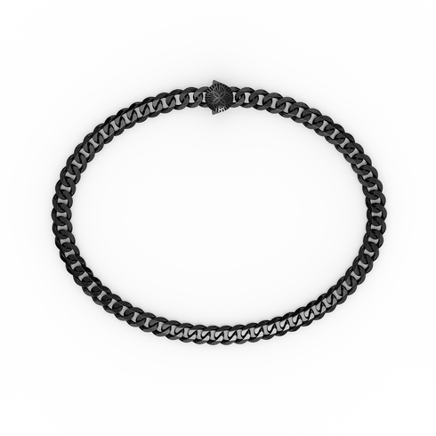 Necklace - Cuban 13 MM - Black