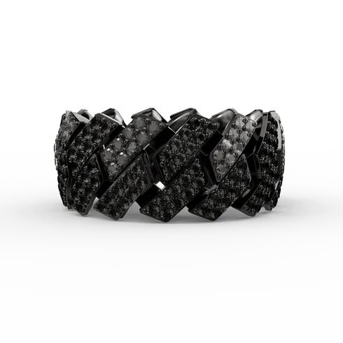 Ring - Cuban Iced - Black
