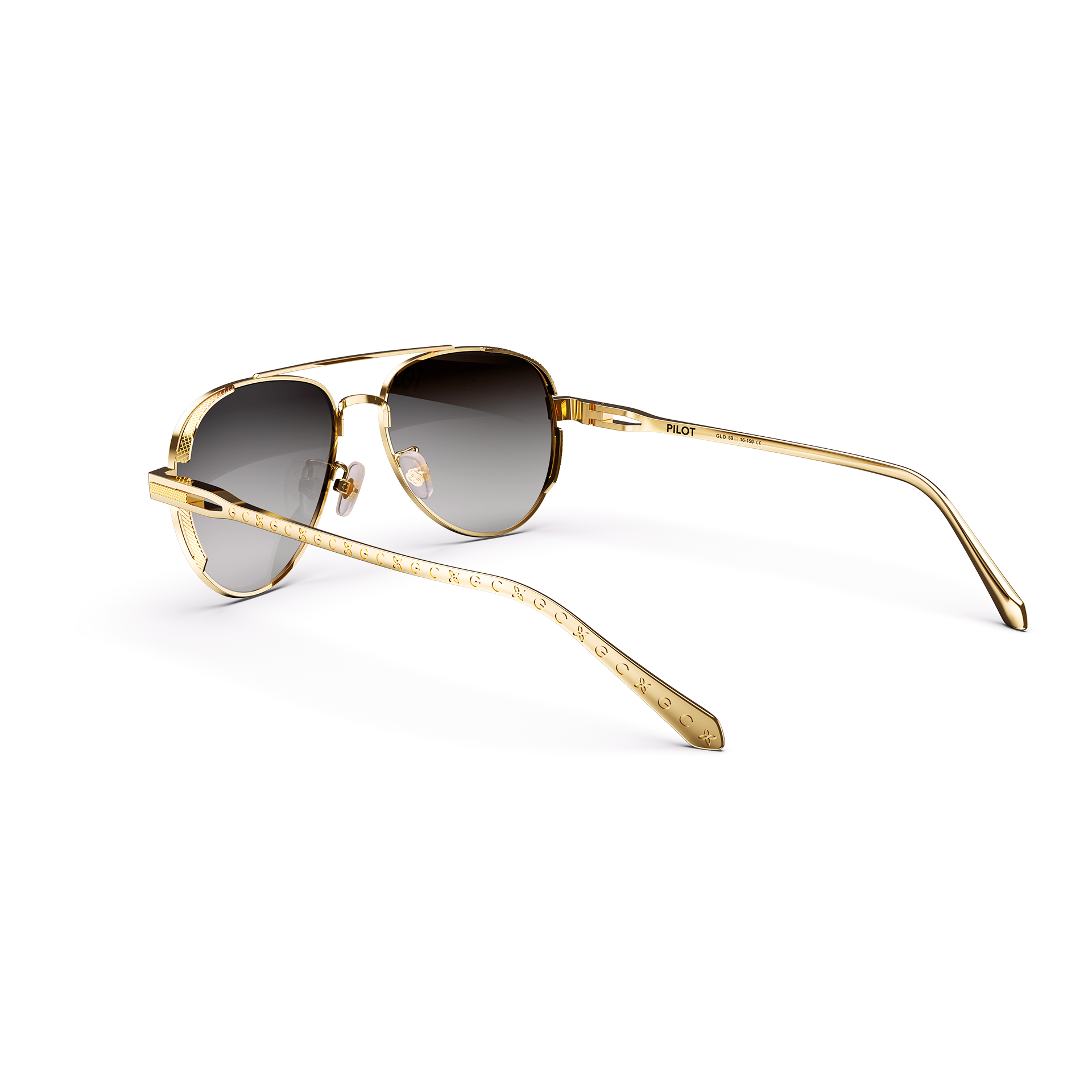 Sunglasses - Pilot Gold