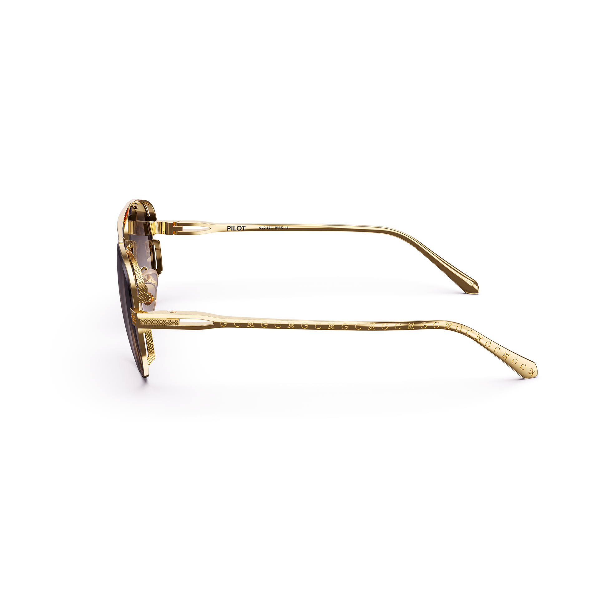 Sunglasses - Pilot Gold