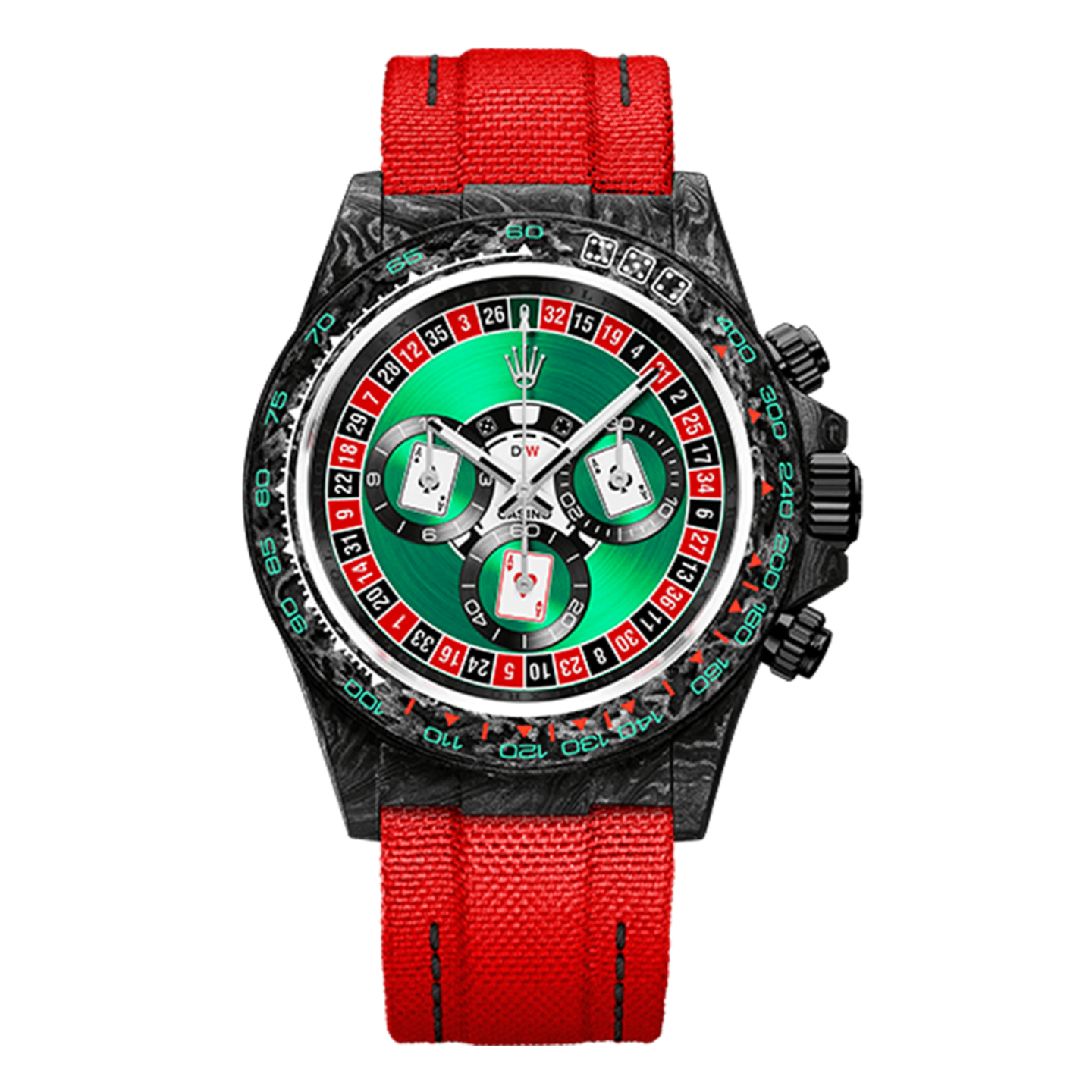 CARBON ROLEX DAYTONA All Black Carbon