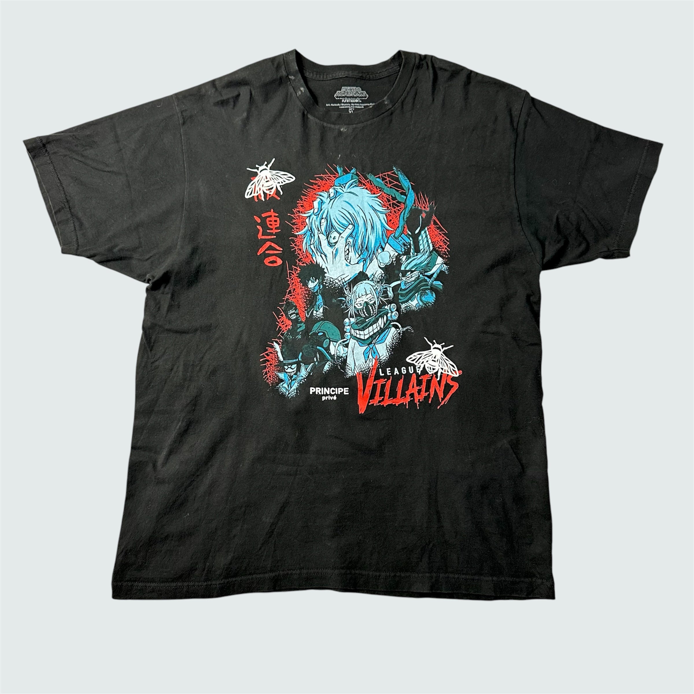 ANIME TEE "LEAGUE U VILLANS"  (XL)