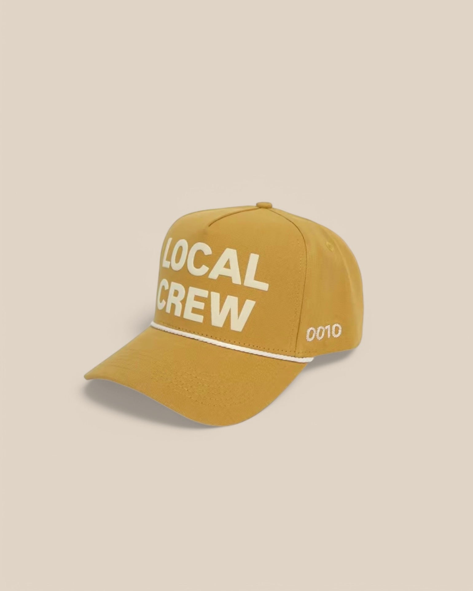 "LOCAL CREW" Cap - Yellow